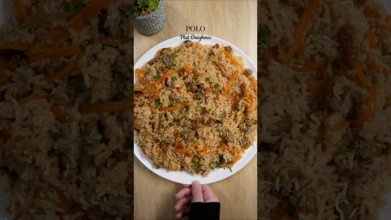 L’Art de Préparer le Polo Ouïghour : Une Recette Authentique et Nourrissante à Découvrir