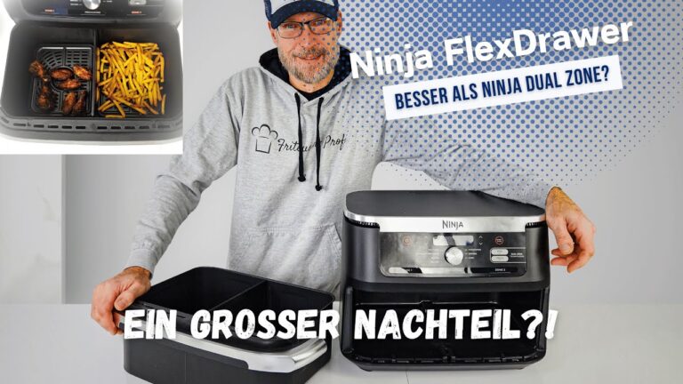 Ninja Flexdrawer : Analyse approfondie de l’Heißluftfritteuse et comparaison avec la Ninja Dual Zone